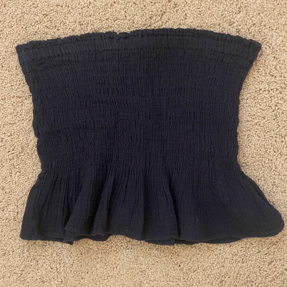 Navy Blue American Eagle Tube Top